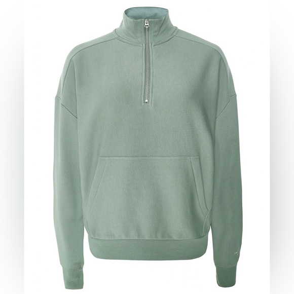 RAG AND BONE City Half Zip Terry Pullover - Picture 4 of 12